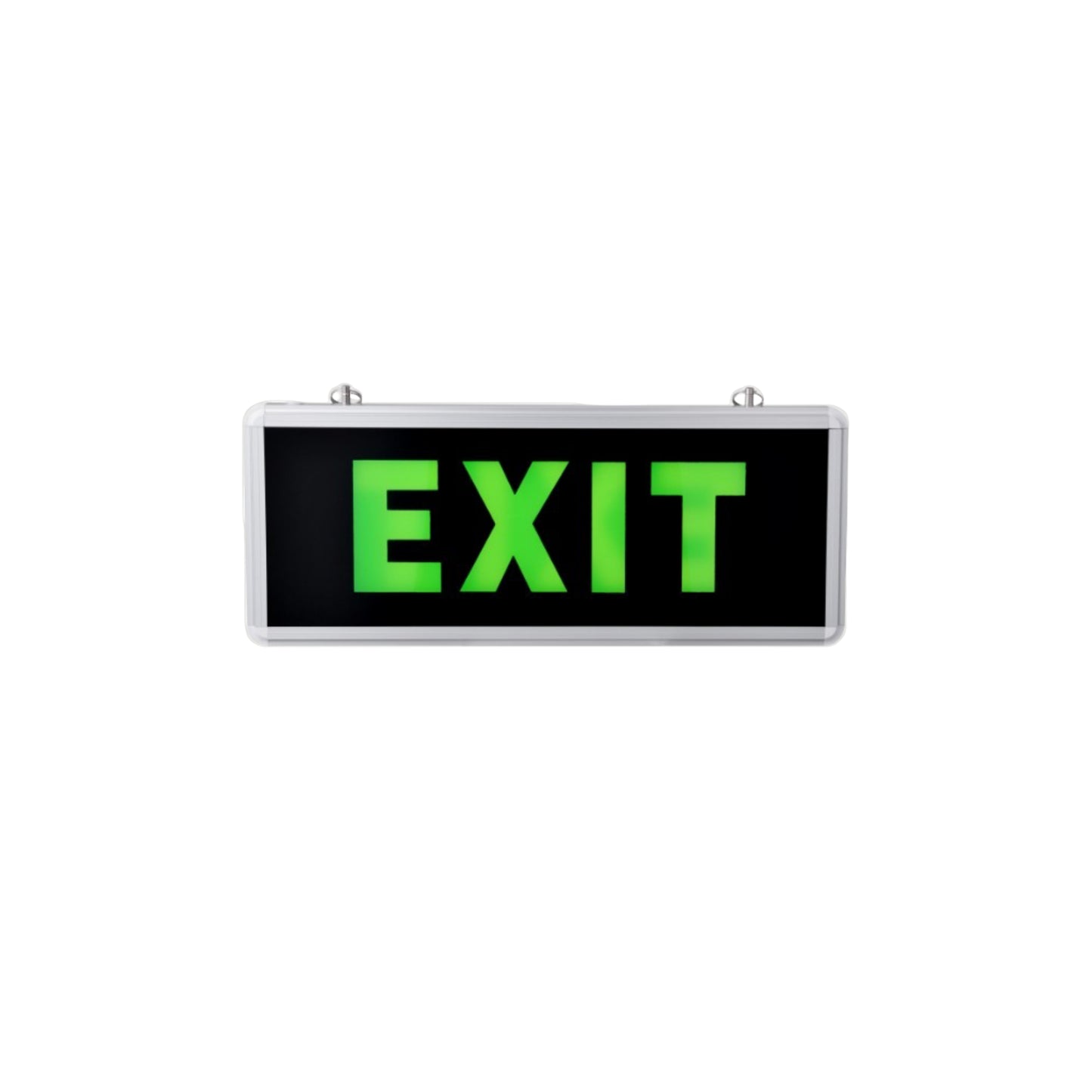 Aluminum Exit Sign Black